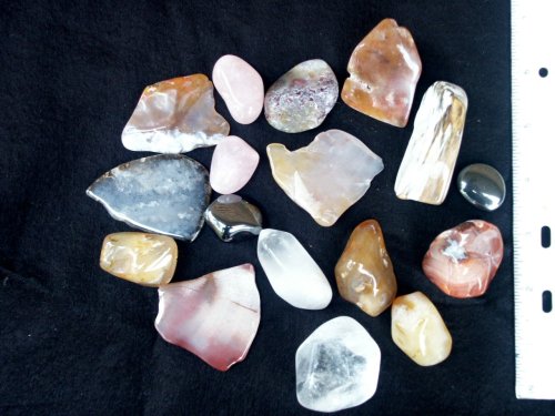 Tumbled, Polished Crystals