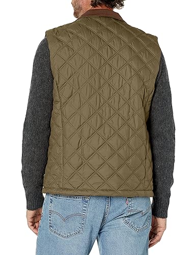 Image of Brooks Brothers Men's Diamond Quilted Vest