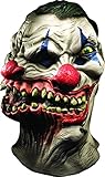 Rubie's Adult Overhead Latex Mask, Siamese Clown