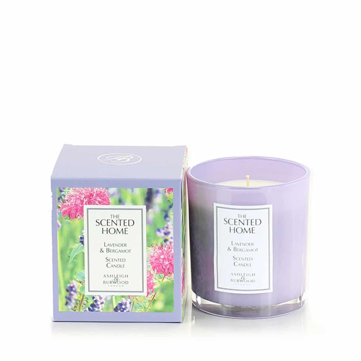 Ashleigh & Burwood Lavender & Bergamot Scented Jar Candle up to 14 Hours for The Miniature Votive