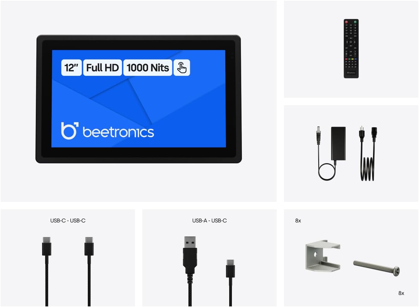 жарылды view of Beetronics monitor showing internal components and features