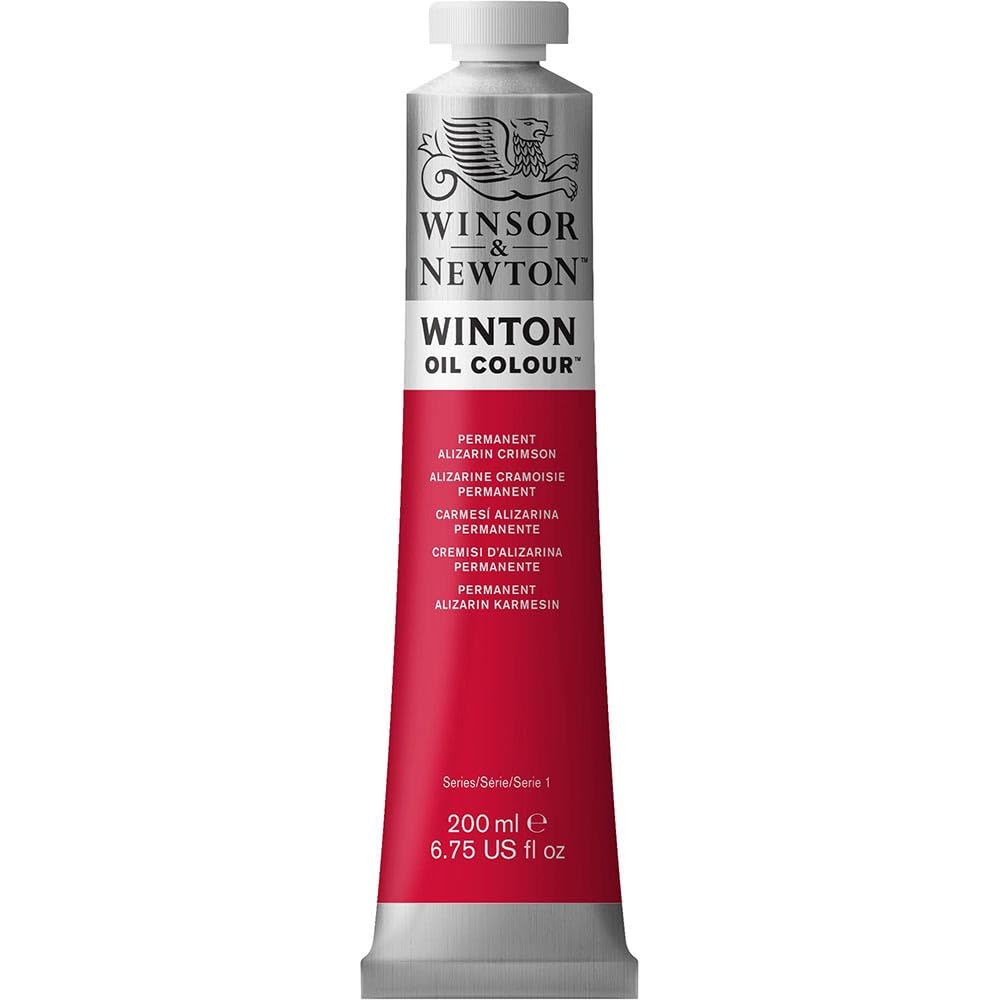 Winsor & Newton Permanent Alizarin Crimson Winton Oil Colour 200 Ml