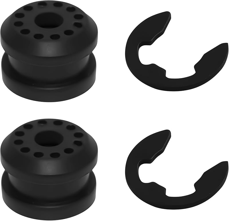 Bucha da articulação da alavanca da caixa de transferência QKYS para Dodge Ram 1500, 2500 e 3500 – 2 buchas + 2 clipes E