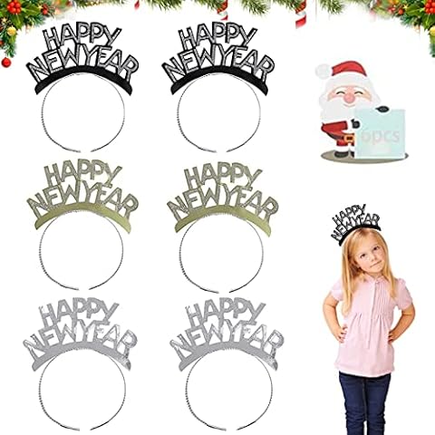 Diademas de Año Nuevo KOIROI (paquete de 6) Cover