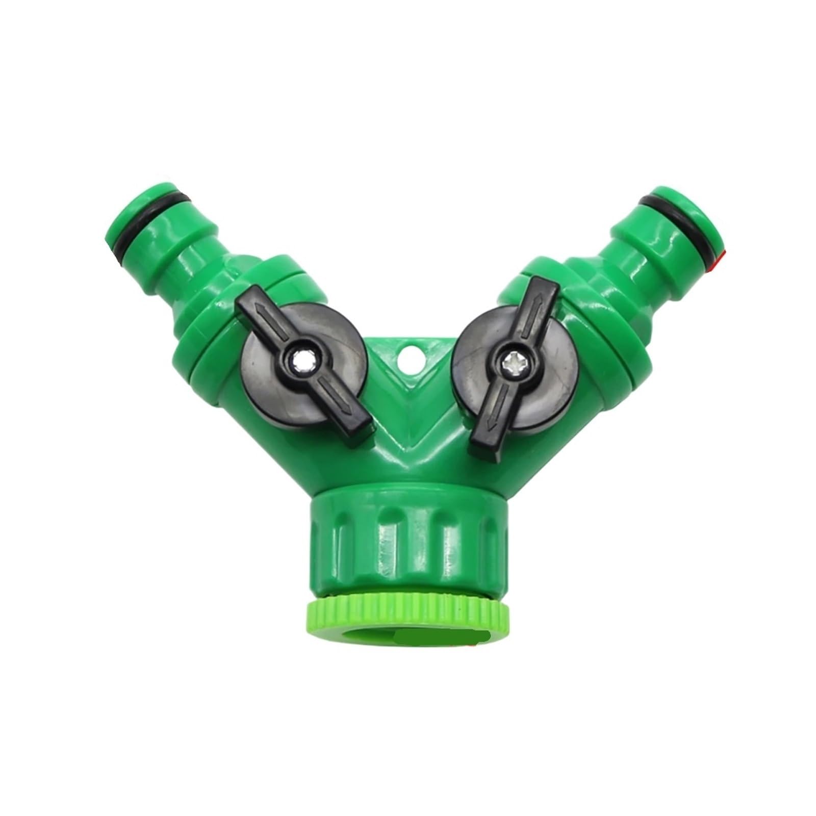 Evwgnpqrv Women's Green B Faucet Hose Splitter, 2 Pack Y Type Shunt Garden Irrigation Splitter Quick Connector Tap Adapter Green Outdoor(Green B)