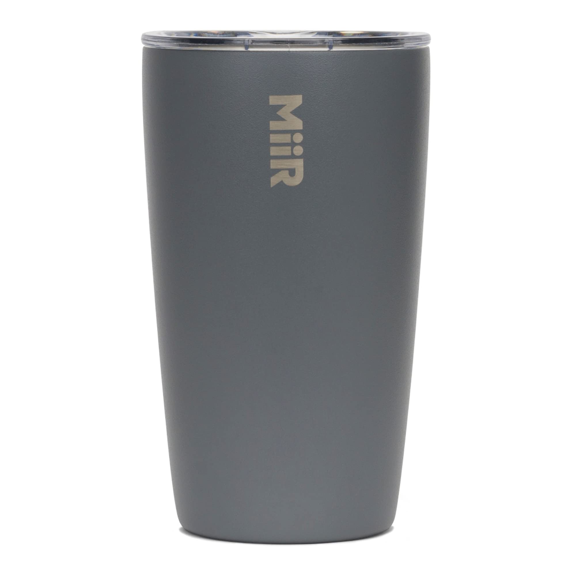 MiiR Tumbler, 12oz Insulated Stainless Steel with Press Fit Slide Lid – Splash Proof Design, Holds Hot & Cold Beverages, Stylish & Functional Cup Holder Compatible