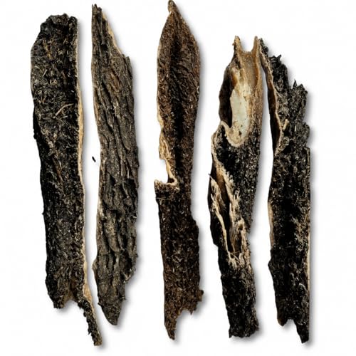 Rinderpansen getrocknet für Hunde natürlicher Kauartikel aus 100% Rind Hundesnack für große Hunde extra große Stücke ohne Zusatzstoffe Zahnpflege & Langer Kauspaß (500g)
