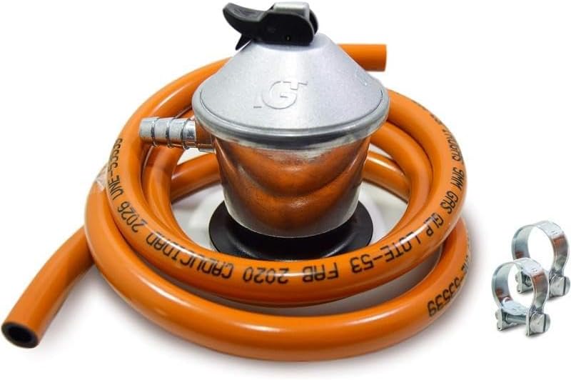 REPORSHOP - Regulator Kit + Butane Rubber and Clamps 30g Domestic Homologated