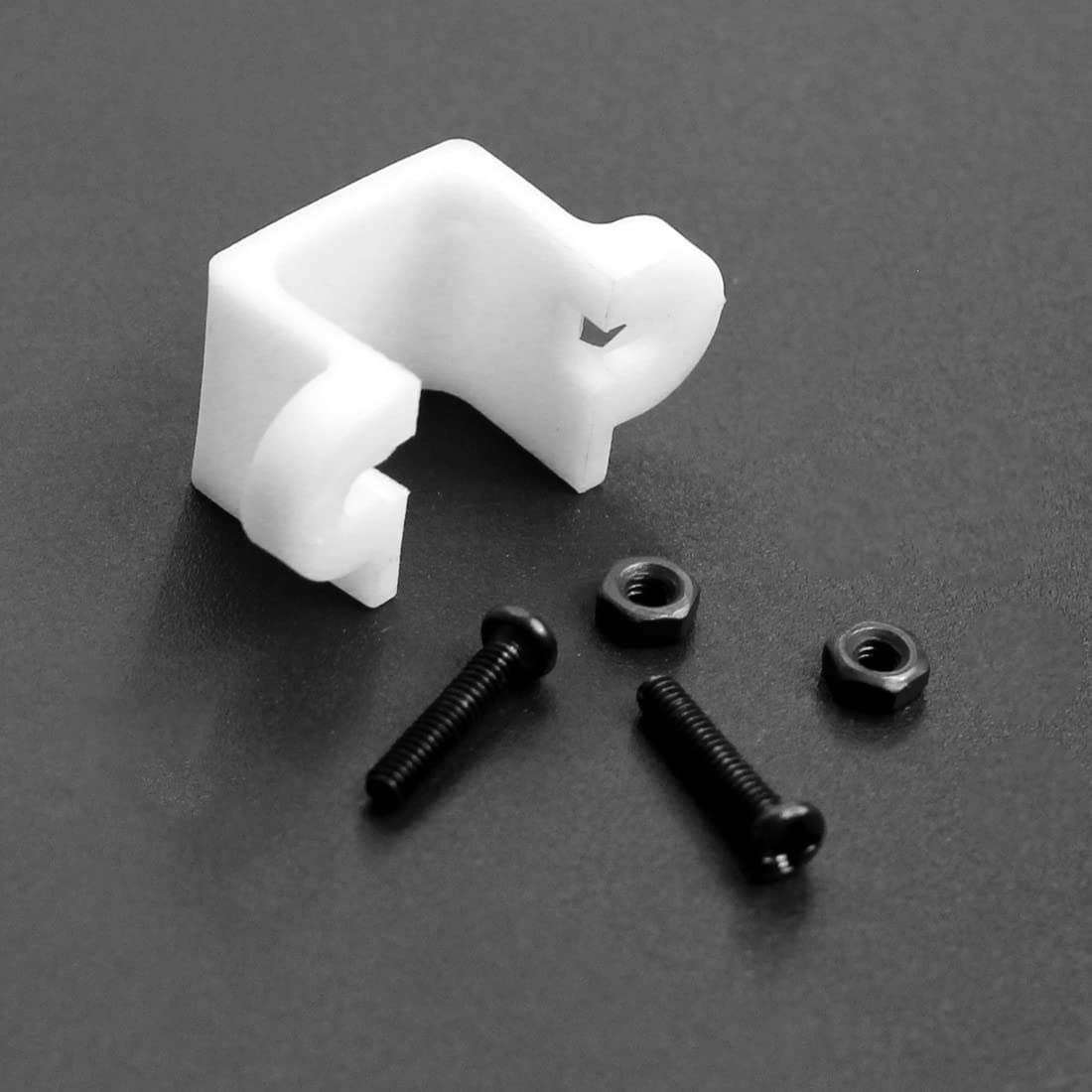 Exotek 24mm Mini Fan Mount Clamp-On 7075 for 24mm Dia. Motors Black EXO2161BLK