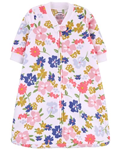Image of Carter's Unisex Baby Sleep Bag (Multi Floral, 3-6 Months)