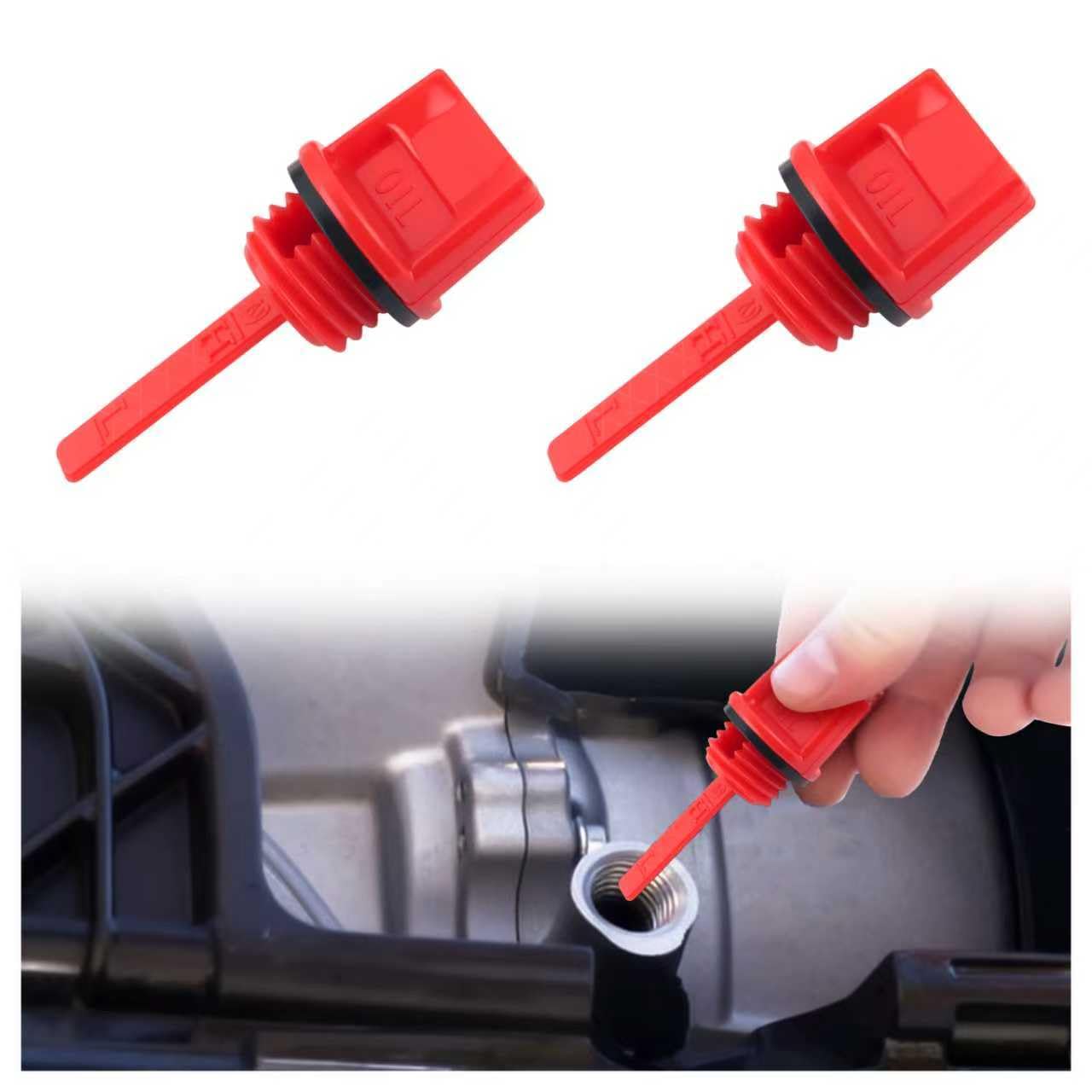 Photo 1 of 2PCS M18 Oil Filler Cap Assembly,Engine Oil Cap Replacement Compatible with Firman Generator Parts 212cc,208cc,196cc,224cc,Oils Fill Caps Engine Oils Dipstick Replacement