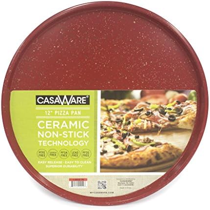 casaWare Pizza/baking Pan 12-inch (Red Granite)