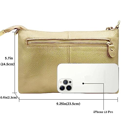Image of Beurlike Leather Wristlet Wallet Clutch Purses For Women Small Crossbody Phone Bags