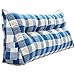 WEIZIT Coussin De Chevet Tête De Lit Coussin De Tête De Lit, Sac Souple, Dossier Triangulaire, Coussin De Taille, Doublure Indépendante, Facile À Enlever Et À Laver (Color : C, Size : 70x50x20cm)