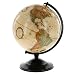 Globe With Antique Shading - Raised Relief Topographical Political Globe - 2018 Country Lines (12" Diameter)