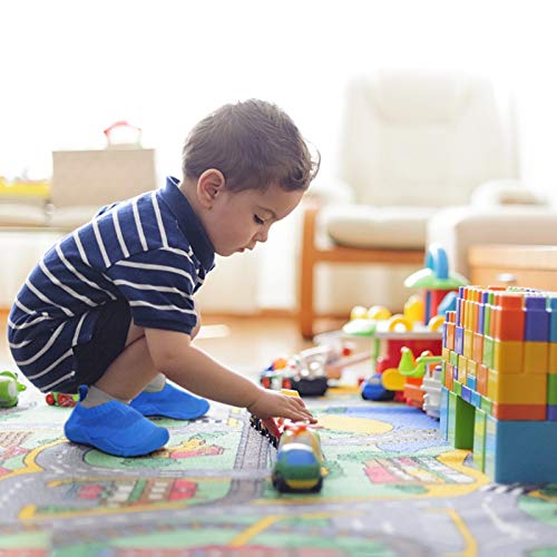 STQ Toddler Shoes Wide Toe Box Boys Slip on Shoes for Kids Girls Sock Shoes2