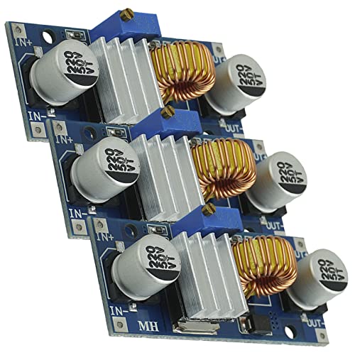 Ya en mundofriki.es: AZDelivery 3 pcs Conversor de Voltaje 5A 8-36V a 1.25-32V XL4015 compatible con Arduino con E-Book incluido!