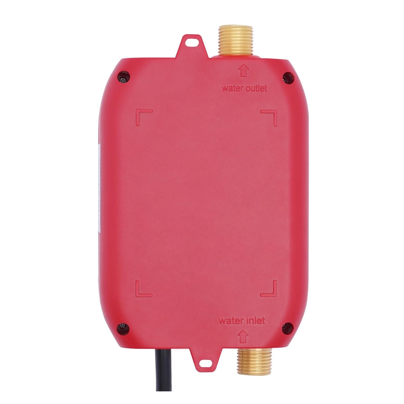 Calentador de agua caliente eléctrico instantáneo portátil de 3000W, ducha, cocina y baño