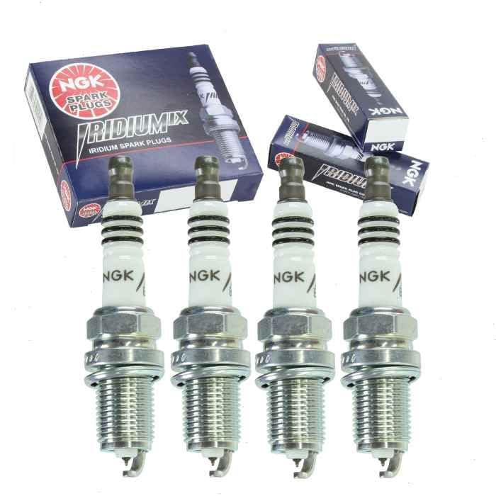 4 pc NGK Iridium IX Spark Plugs compatible with Toyota Corolla 1.8L 2.4L L4 1998-2012 Ignition Wire Secondary-image-29