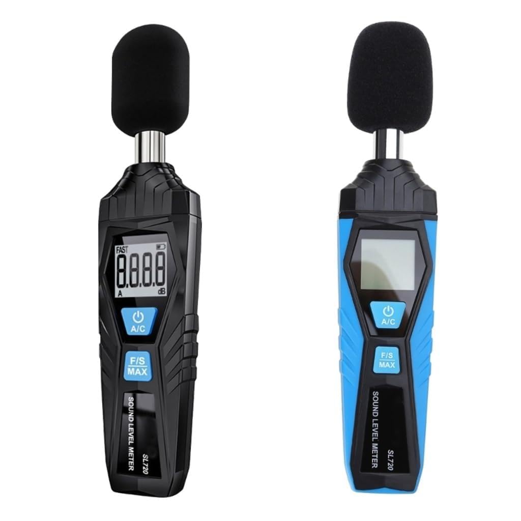 YZYDF Sound Meter Digital Sound Meter Reader Measurement 30-130 Accuracy 2.0dB Noise Meter LCD Display