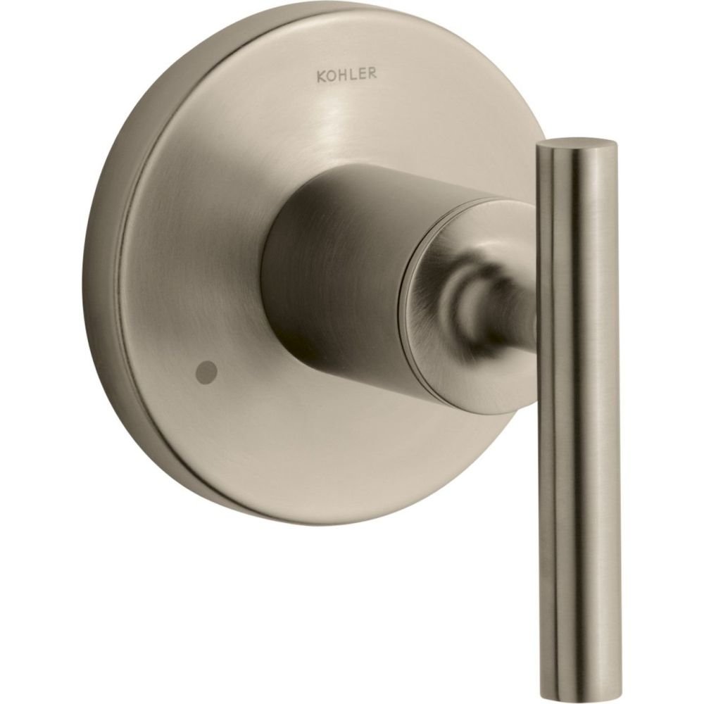 KOHLER K-T14491-4-BV Purist Transfer Valve Trim with Lever Handle