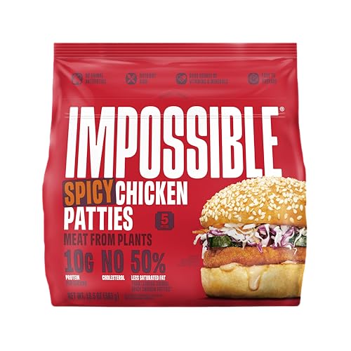 Impossible™ Spicy Chicken Patties Made From Plants