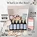 17-Piece Luxury Gift Set with Robe | Complete INFUSÉ White Tea & Coconut Bath Collection | Self-Care Kit with Bath Bombs, Face Masks & Hair Care | Bridesmaid, Mom, Wife, Grandma or Loved Ones