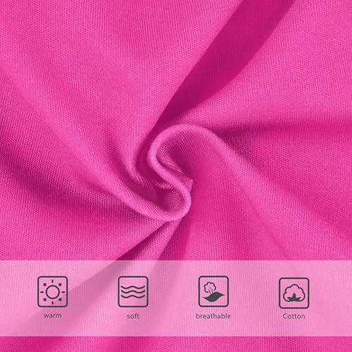 Joisal Artistic Girls Underwear Toddlers 2t Cotton Panties for Girl Pink Magenta Rose Kids Undies Briefs3