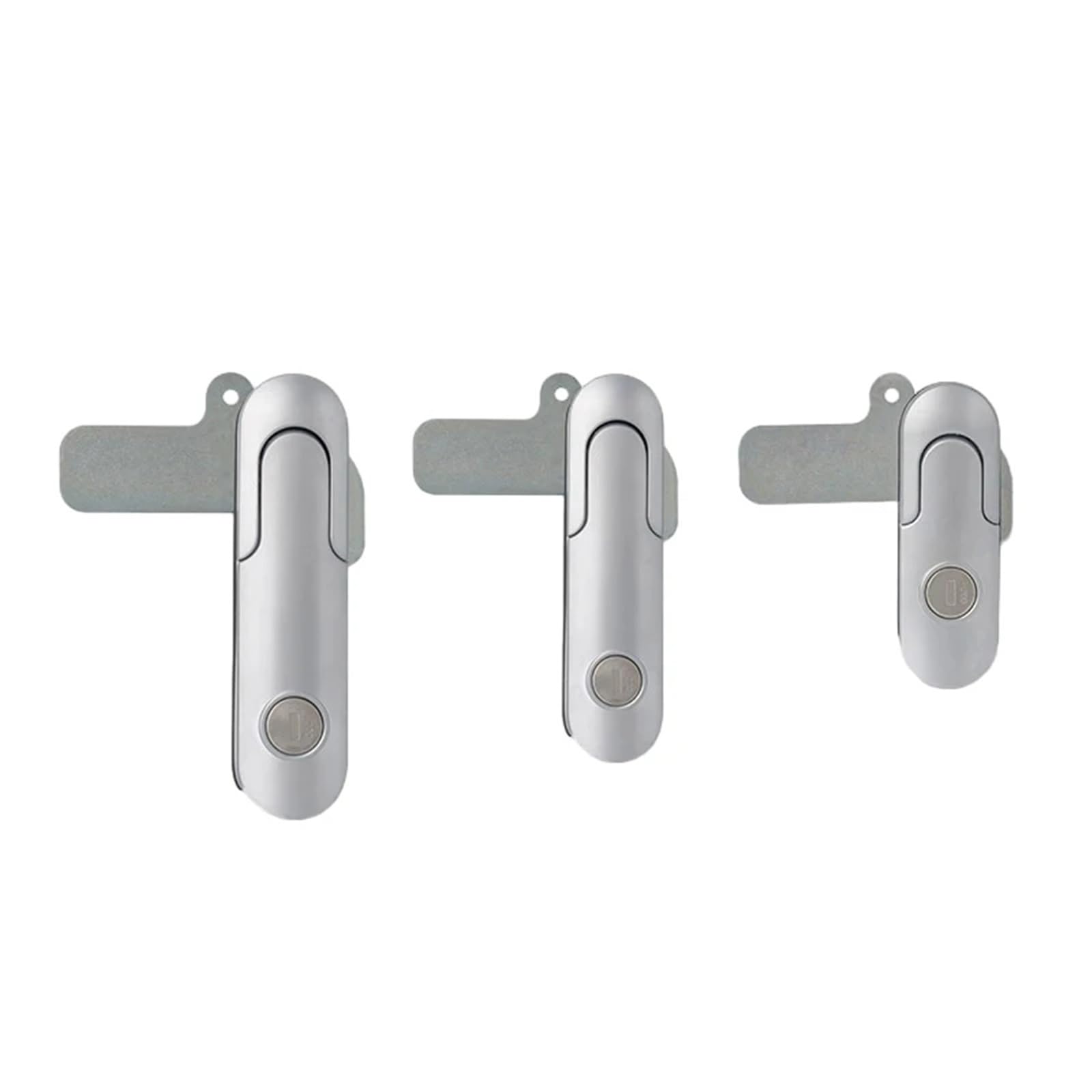 Wqgqpxob S Commercial Zinc Alloy Flat Key Lock For Electrical Cinet Witchgear And Control Panel Universal Industrial 1Pcs(S)