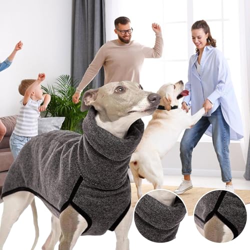 Fleece-Pullover für Windhunde, Hunde-Sweatshirt, Whippet-Hundekleidung, Warmer Italienischer Windhunde-Pullover, Hunde-Sweatshirt, atmungsaktiv, für den täglichen Gebrauch