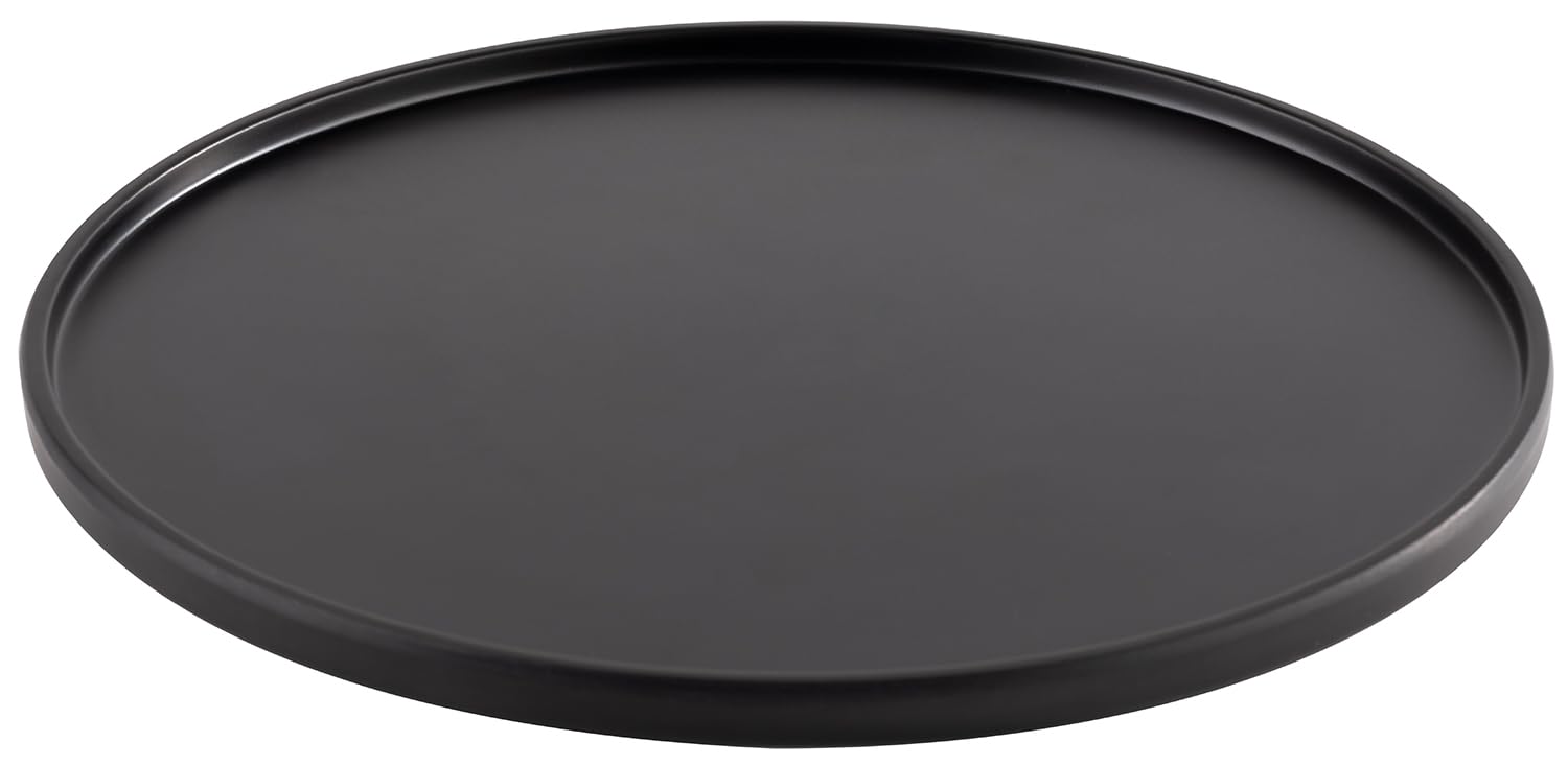 APS 85232 Saucer Diameter 19 cm Height 1 cm Melamine Black