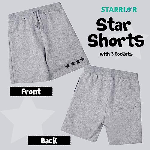 Star Shorts, Pull-On Shorts for Kids, Educational Unisex Shorts, Athletic Shorts, Summer Knee Length Cotton Shorts2
