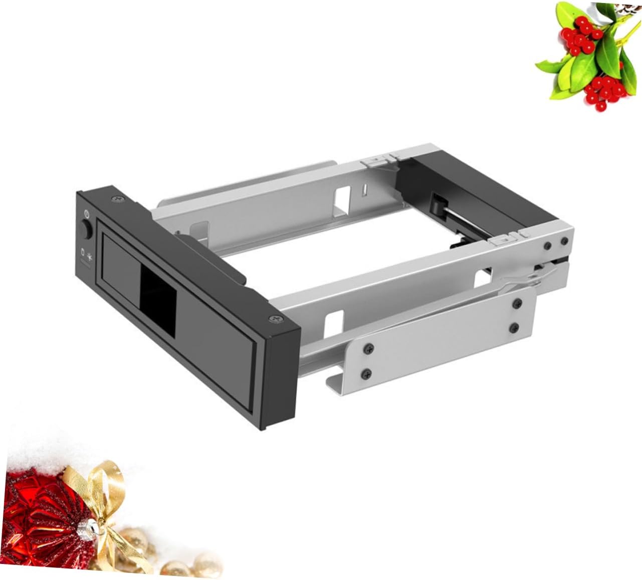Ssd Holder Hard Drive Tray for Drive Bay Adapter Tool Mount Damping Shrapnels Protection