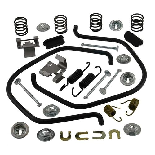 Kit ressort de frein tambour ACDelco 18K636 en acier trempé haute résistance pour train arrière