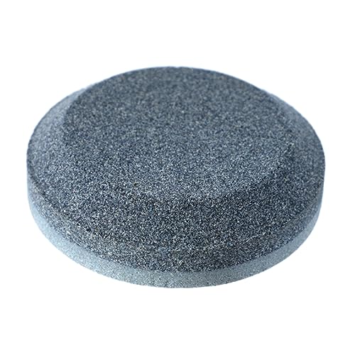 HEMOTON whetstone double sided tool Circular Sharpener Tool Kitchen Grinding Tool Sharpen the small round sharpener knives household
