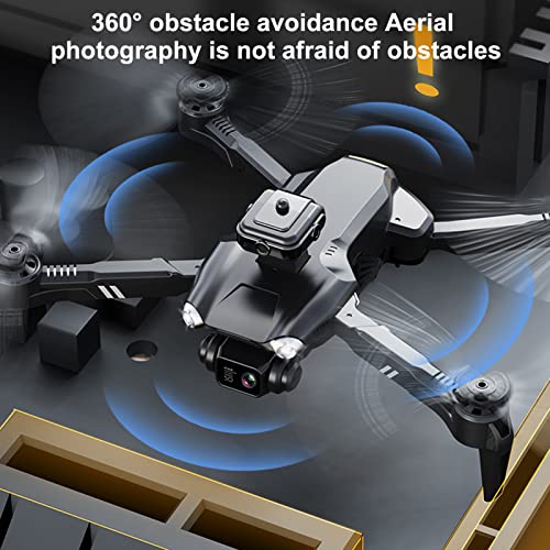 Moniss Drone de controle remoto GPS com câmera 8K Câmera dupla 5GWIFI 360° Prevenção de obstáculos M
