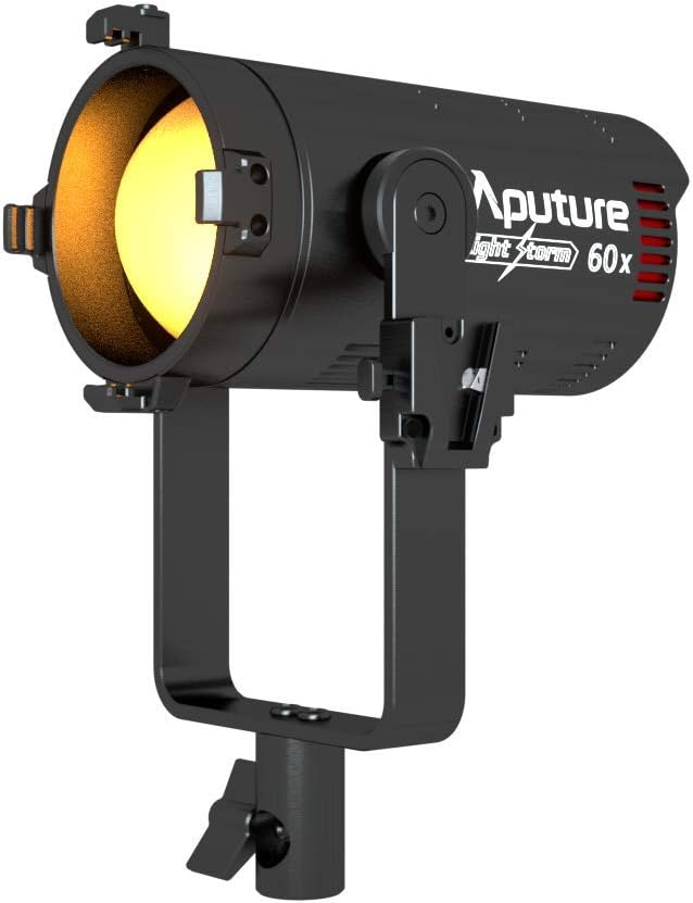 Aputure LS 60X 60W Bi-Color Adjustable LED Video Light,Aputure Light Storm V Mount,Built-in 9 Lighting FX