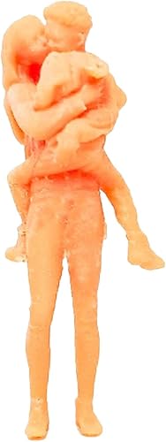 Miniatura 7 de MYCENSE Figura 164 Modelo Miniaturas Escenas Realista Resina Sin Pintar Pequeñas Personas Tren Personas Modelo Personas para Construcción Diseño