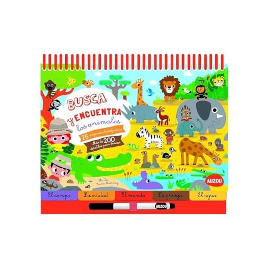 Busca y encuentra los animales (Busca y encuentra (anillado))