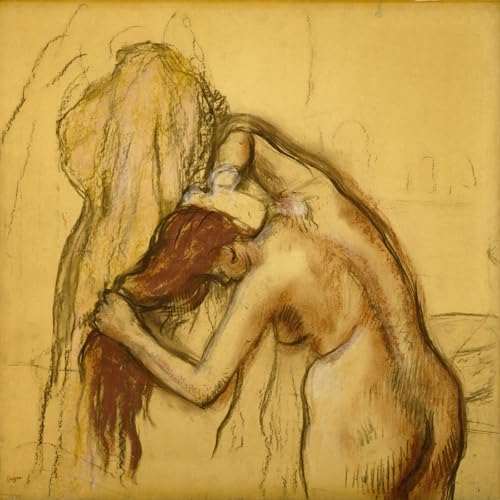Toile Degas grand format pour salon élégant impression 127 cm