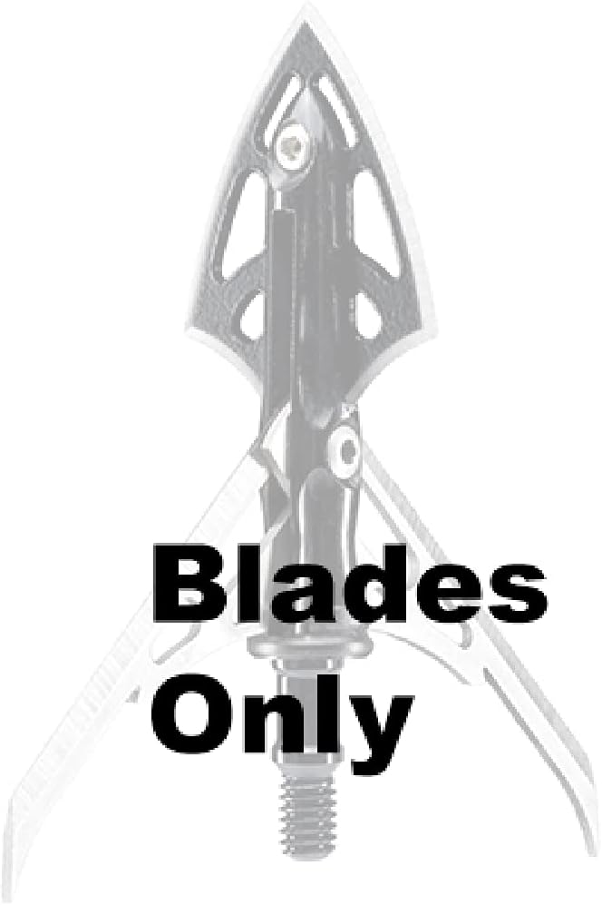 Rage Replacement Blades for Extreme 4 Blade Broadhead, Silver, One Size