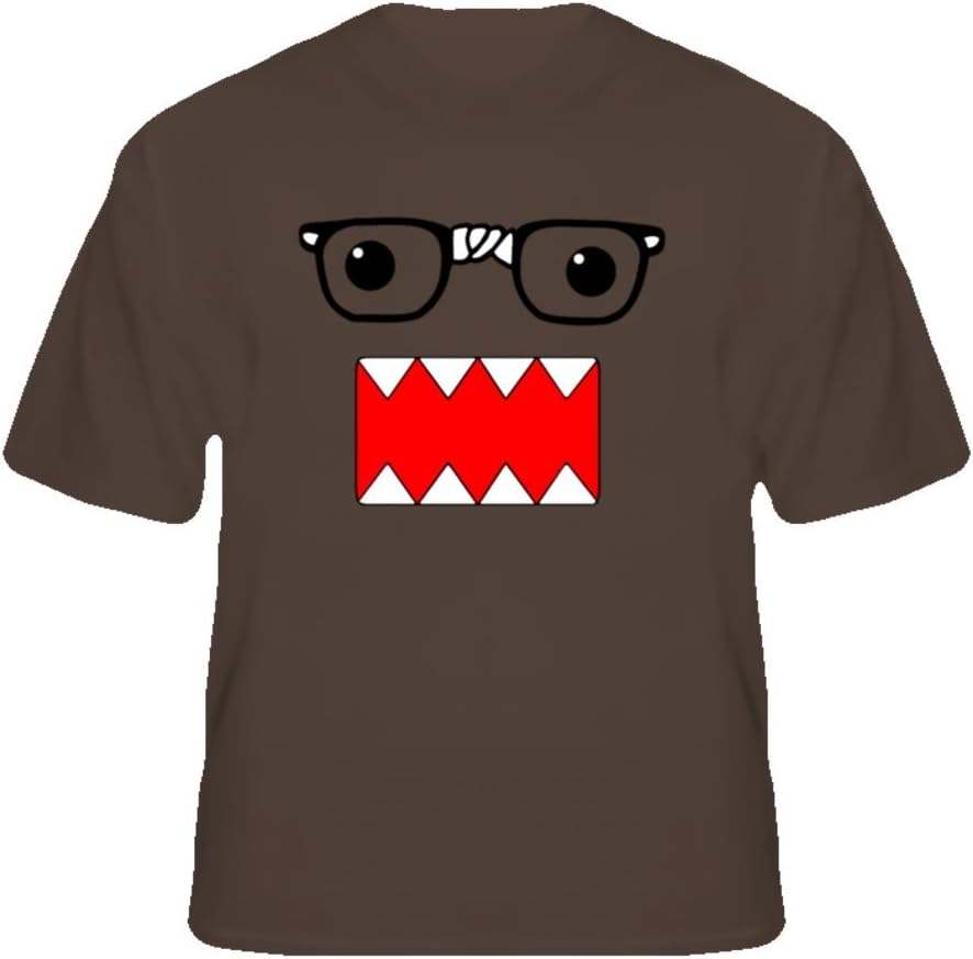 Domo Nerd with Glasses Geeky Funny Tv T Shirt