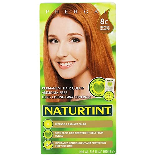 Naturtint Hair Color - Permanent - 8c - Copper Blonde - 5.28 Oz