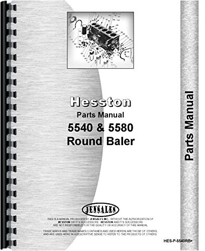 Hesston 5580 Round Baler Parts Manual