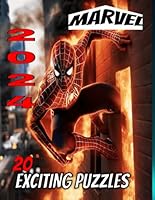 New Marvel Exciting Word Search book B0DF7GSTG3 Book Cover