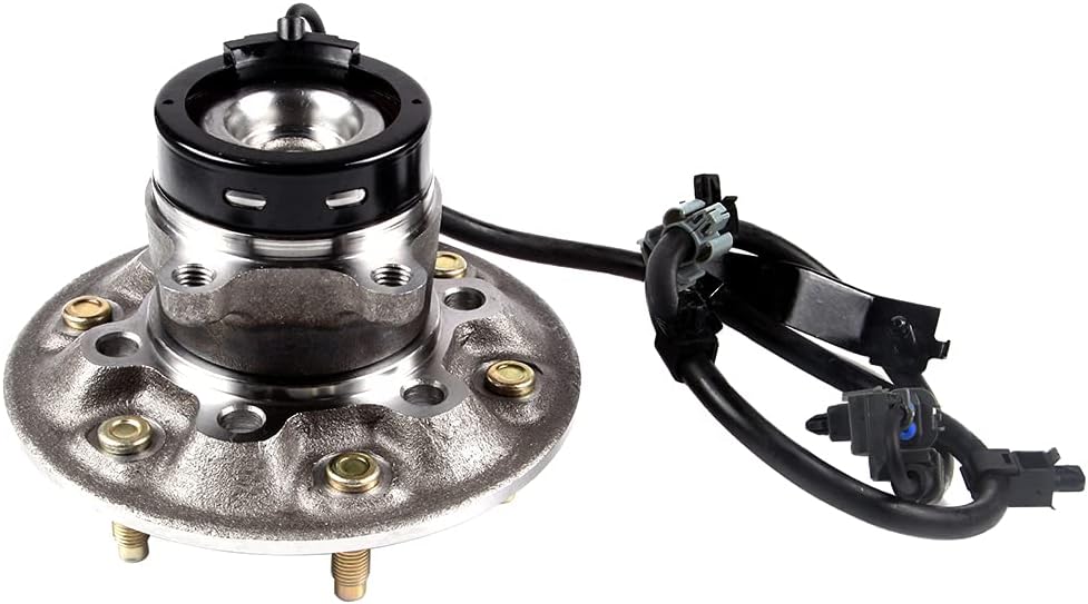 515106 Wheel Hub and Bearing Assembly fit for Chevy COLORADO 2004-2008,for GMC CANYON 2004-2008,for Isuzu I-280 2006,for Isuzu I-290 07-08 Front Left 6 Lugs Wheel Hub Assembly with ABS (1Pcs)