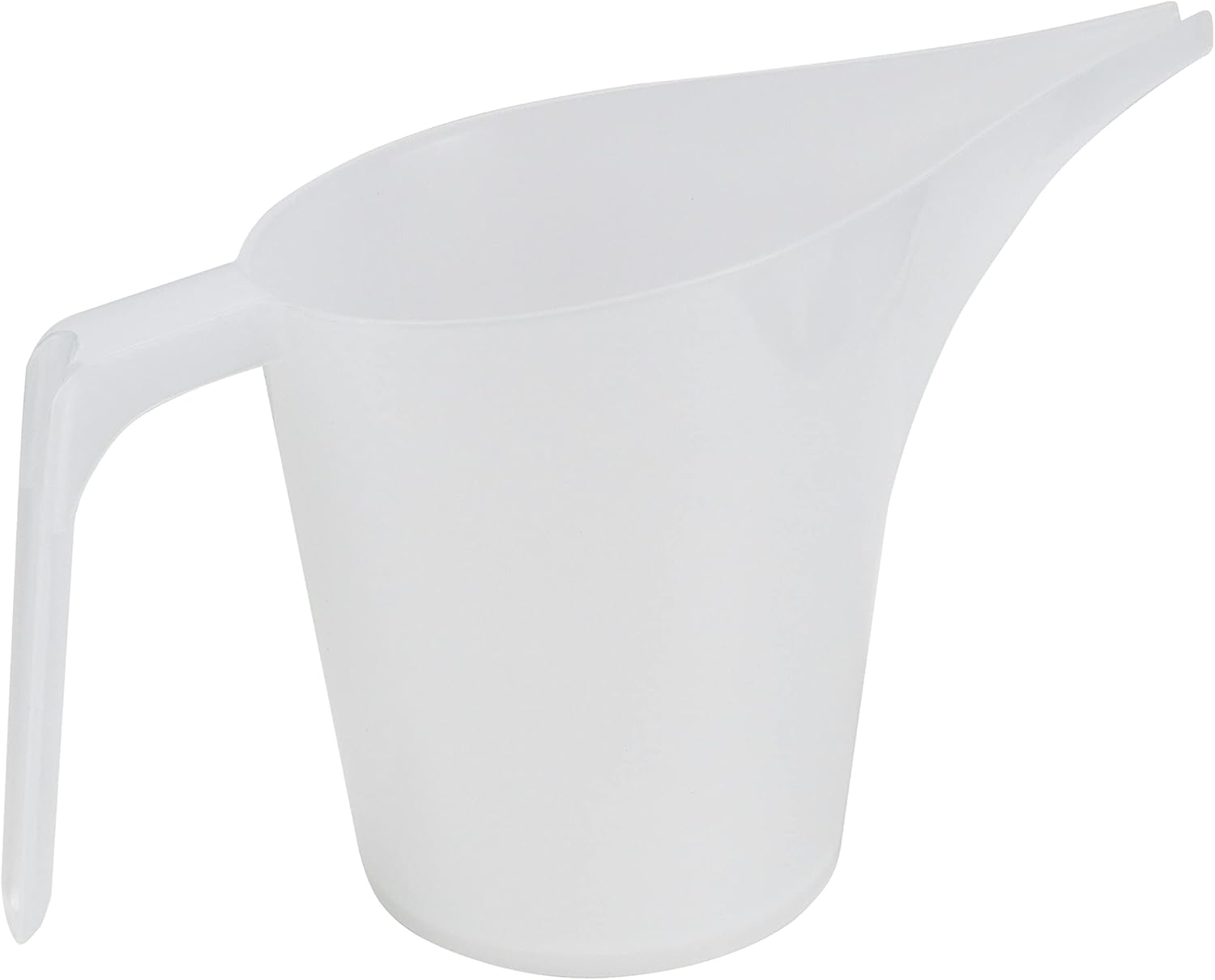 EIKS Plastic Funnel Pitcher Measuring Cup with Long Spout