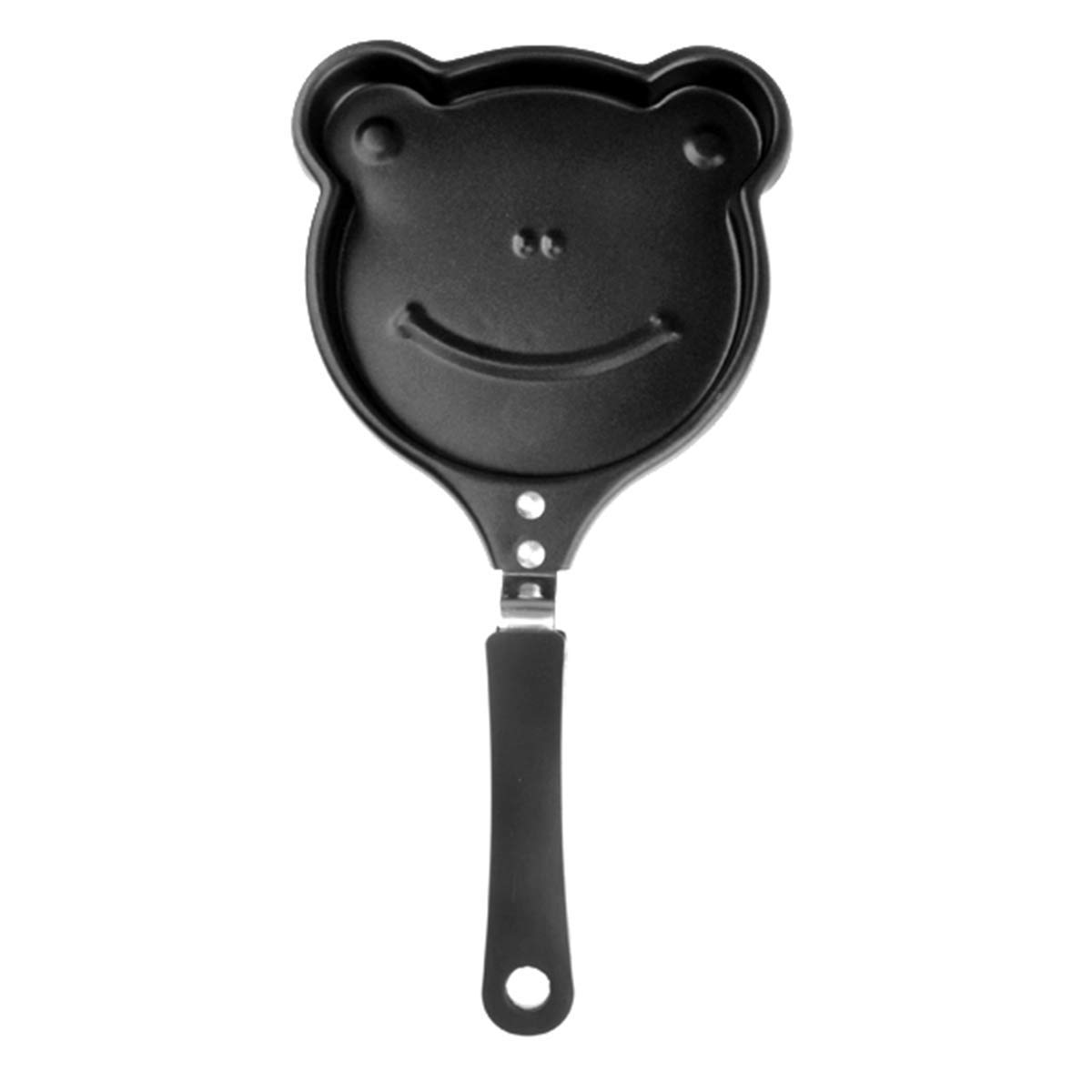XJZKA Frying Pan-Cute Frog Shaped Non-stick Egg Frying Pan