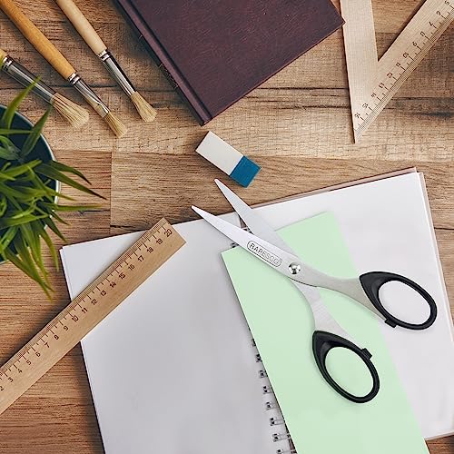 Rapesco CS0205B1 Tijeras de Acero Inoxidable de 21cm, Negro - imagen 3