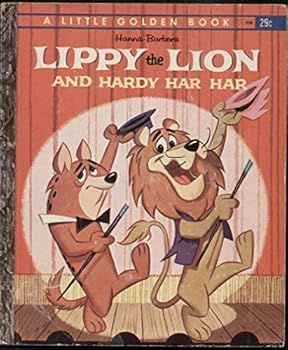 Hardcover Hanna-Barbera Lippy the Lion and Hardy Har Har (Little Golden #508 29c) Book